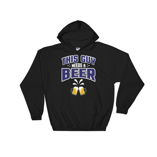 Needs a Beer Hoodie - Clothing Dock Express - Clothing Dock Express
